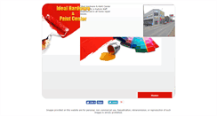 Desktop Screenshot of idealhardwarepaint.com